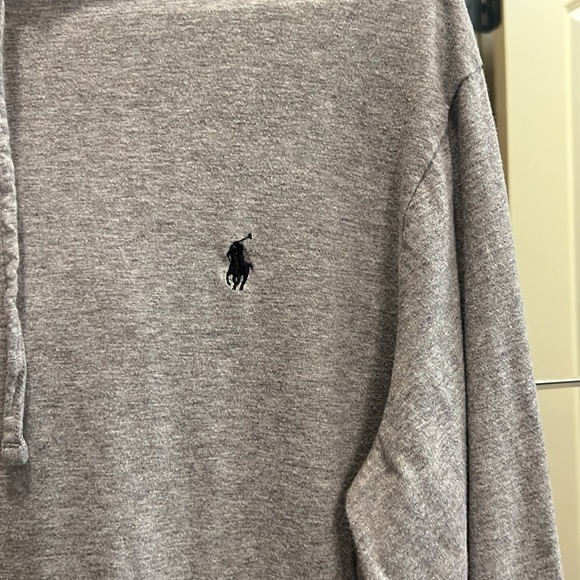Ralph Lauren polo long sleeve, hooded, men’s T-shirt, size large - Picture 2 of 4